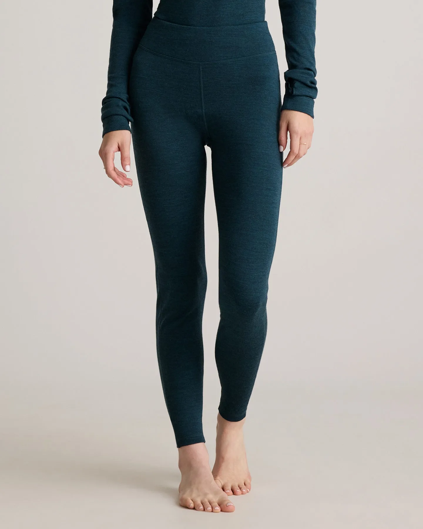100% Merino Wool Cold Weather Base Layer Legging