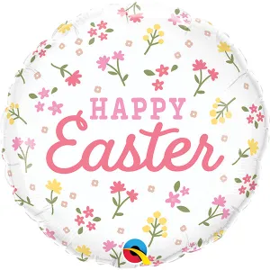 18" Easter Ditsy Foil Balloon