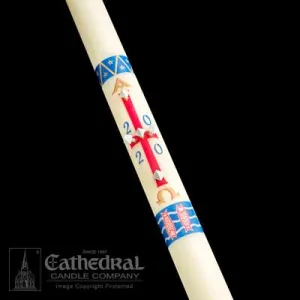 2-1/2" x 48" Benedictine Paschal Candle