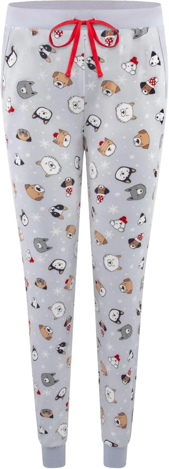 2-Pack of Women's Cozy Butter Soft Jersey Lounge Pants with Pockets and Drawstring  Perfect for Lounging and Sleeping