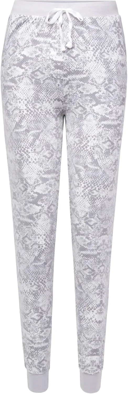 2-Pack of Women's Cozy Butter Soft Jersey Lounge Pants with Pockets and Drawstring  Perfect for Lounging and Sleeping