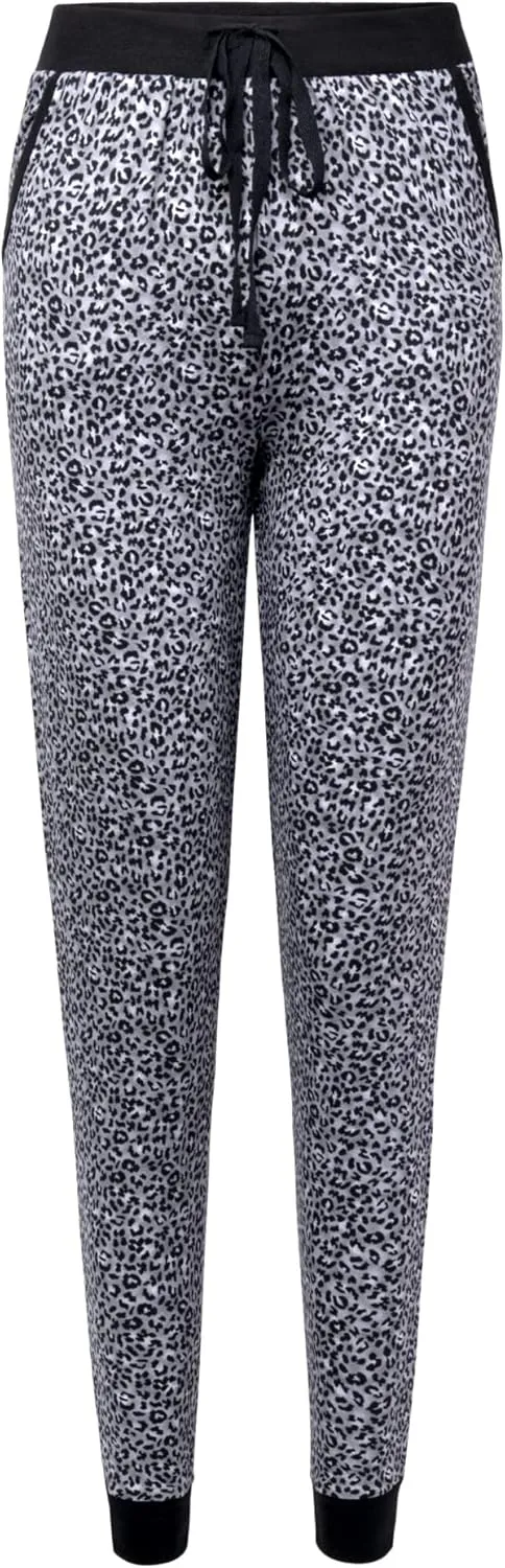 2-Pack of Women's Cozy Butter Soft Jersey Lounge Pants with Pockets and Drawstring  Perfect for Lounging and Sleeping