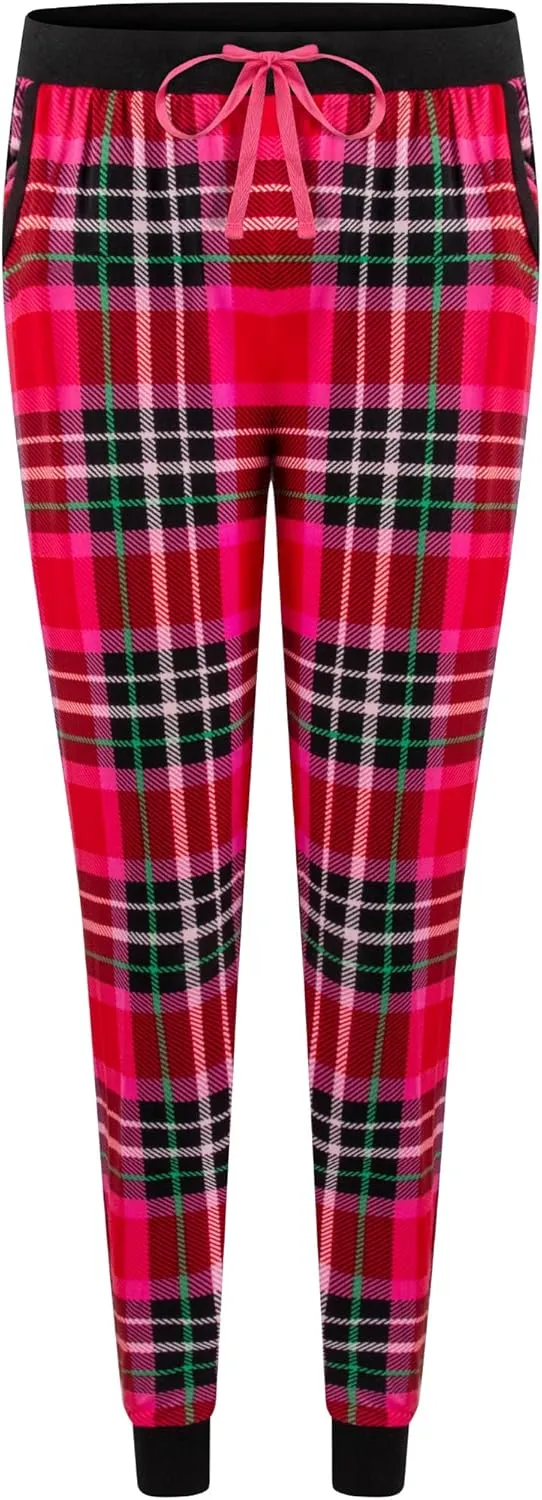 2-Pack of Women's Cozy Butter Soft Jersey Lounge Pants with Pockets and Drawstring  Perfect for Lounging and Sleeping
