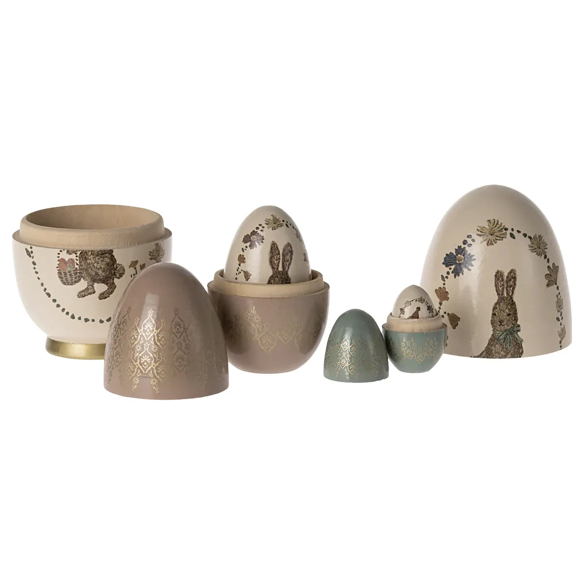2024 Maileg Babushka Easter Egg - 5 Piece Set