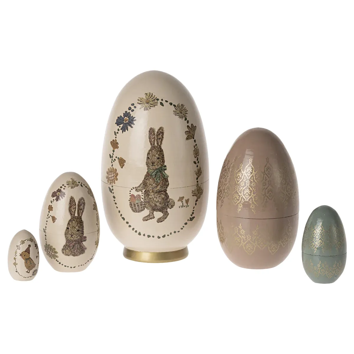 2024 Maileg Babushka Easter Egg - 5 Piece Set