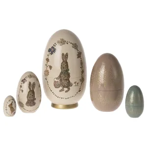 2024 Maileg Babushka Easter Egg - 5 Piece Set