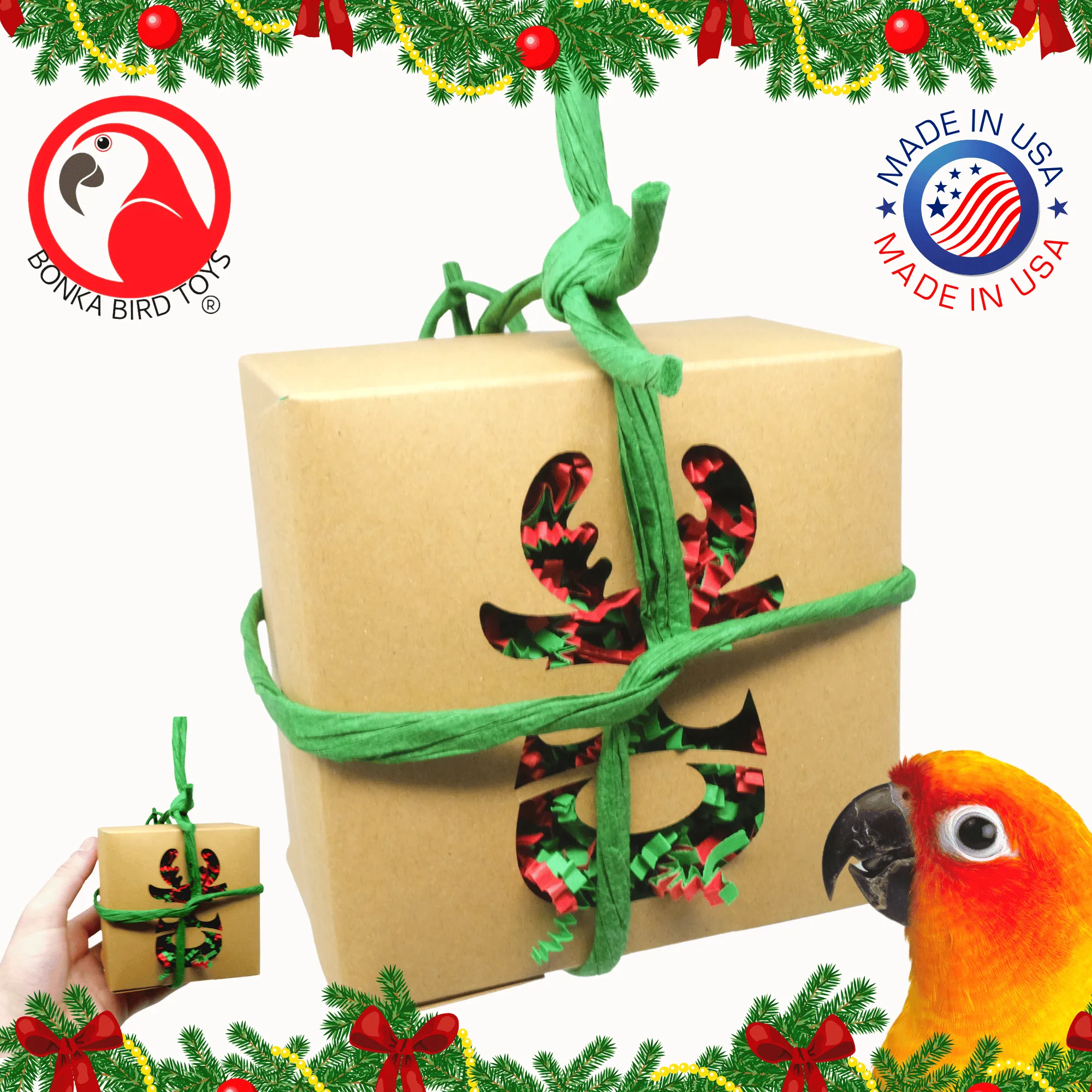 2985 Natural Christmas Box