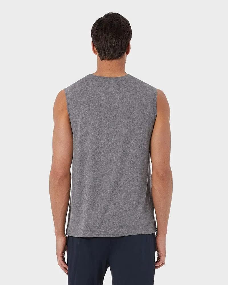 32 DEGREEES Men's Cool Classic Relaxed Tank | Anti-Odor | 4-Way Stretch | Moisture Wicking