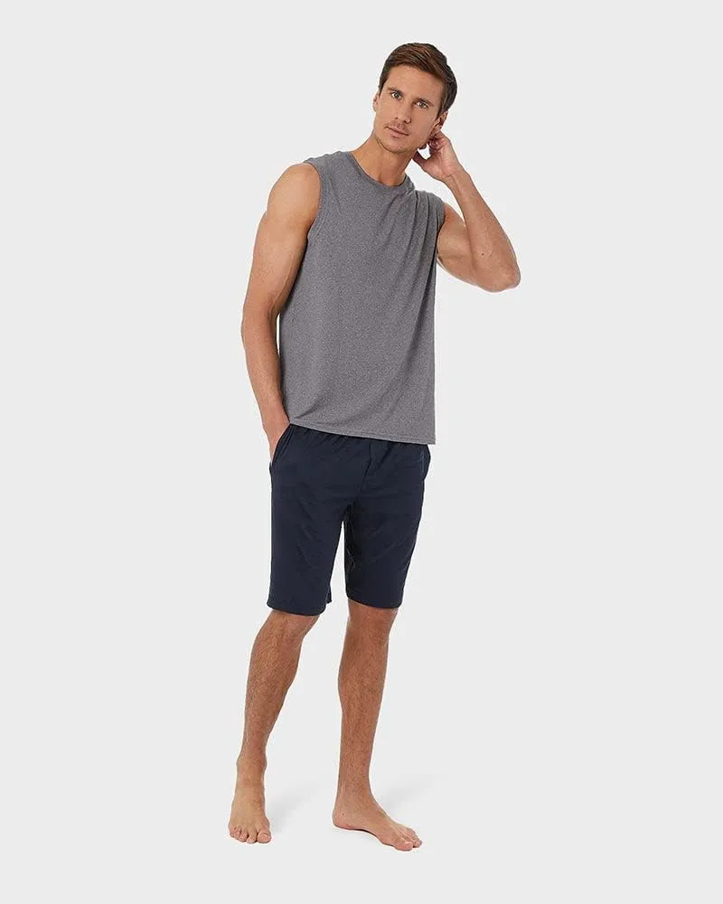 32 DEGREEES Men's Cool Classic Relaxed Tank | Anti-Odor | 4-Way Stretch | Moisture Wicking