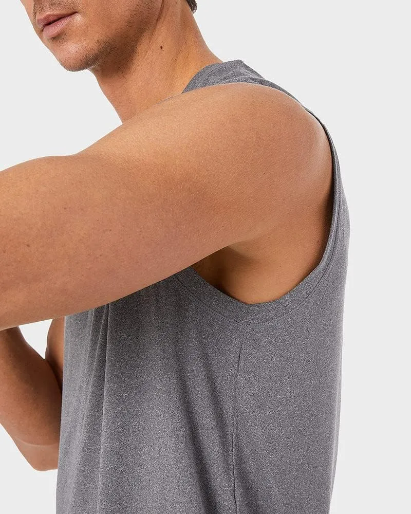 32 DEGREEES Men's Cool Classic Relaxed Tank | Anti-Odor | 4-Way Stretch | Moisture Wicking