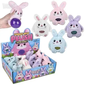 3" Squeezy Bead Plush Easter Bunny