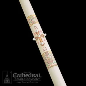 3" x 36" Investiture Paschal Candle