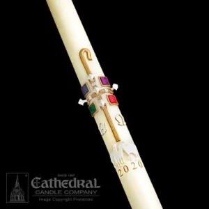 3" x 48" Good Shepherd Paschal Candle