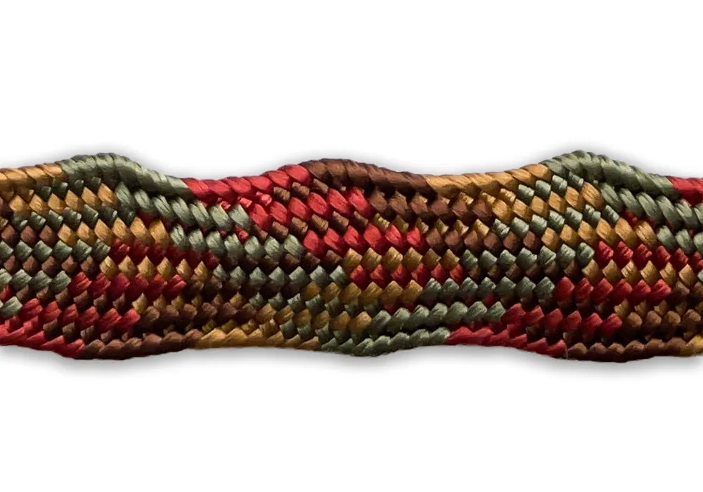 5/8" October Stroll Braided Trim (Made in USA)