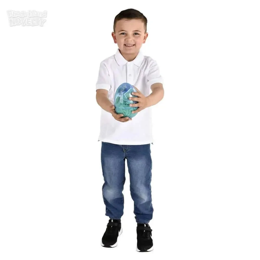 6in Plastic Jumbo Easter Eggs (12 count)