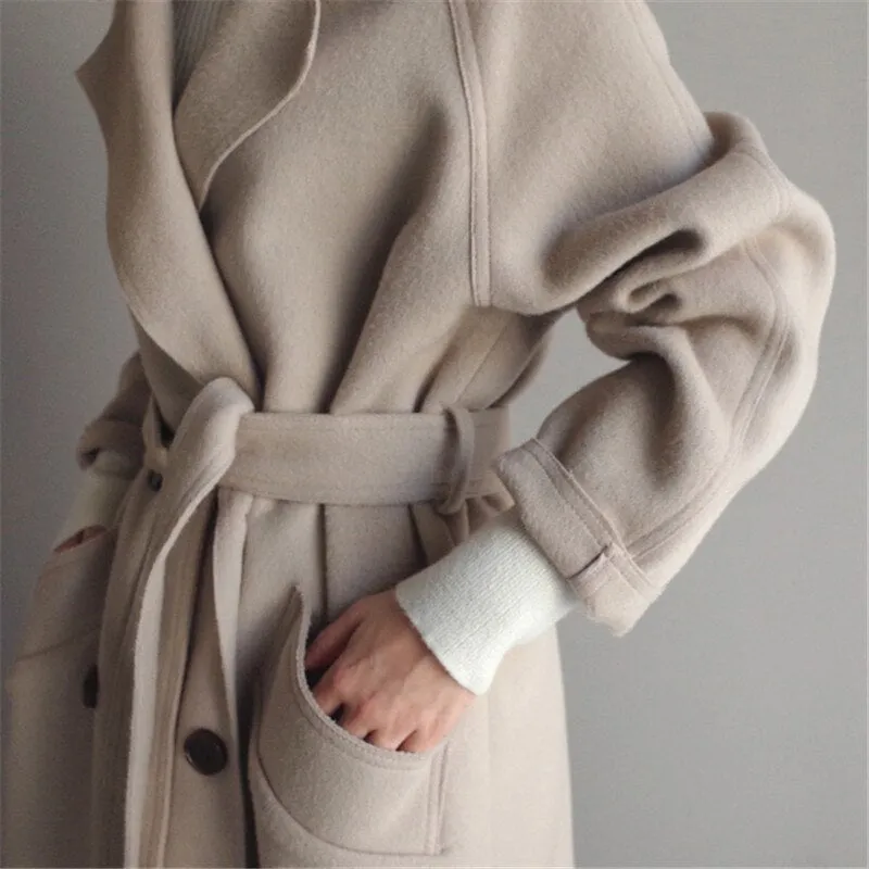 Abigail | Double-Breasted Wool Coat
