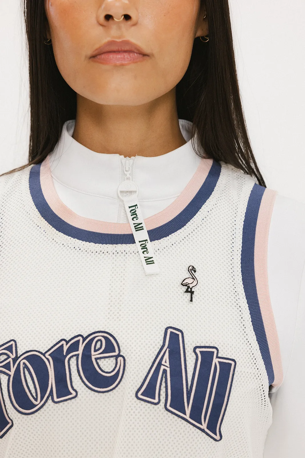Ace Tank Top - White