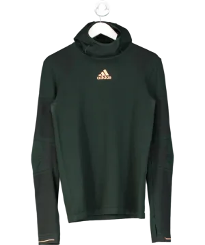 adidas Green X-city Reflective Running Top UK M