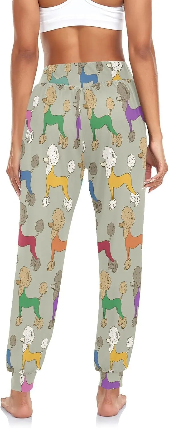 Aflyko Women Boho Trousers Comfy Sweatpants Yoga Urban Dance Pants S-2XL