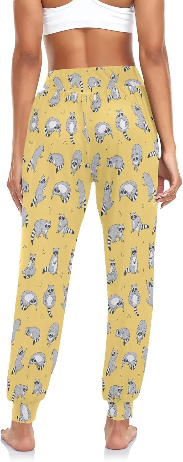 Aflyko Women Boho Trousers Comfy Sweatpants Yoga Urban Dance Pants S-2XL