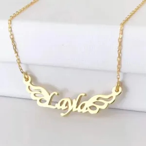 Angel Name Necklace
