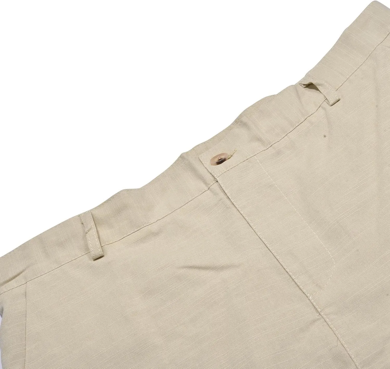 Bermuda Shorts for Men Mid Waisted Dressy Flat Front Straight Leg Button Shorts Causal Summer Beach Slim Fit Short Pants