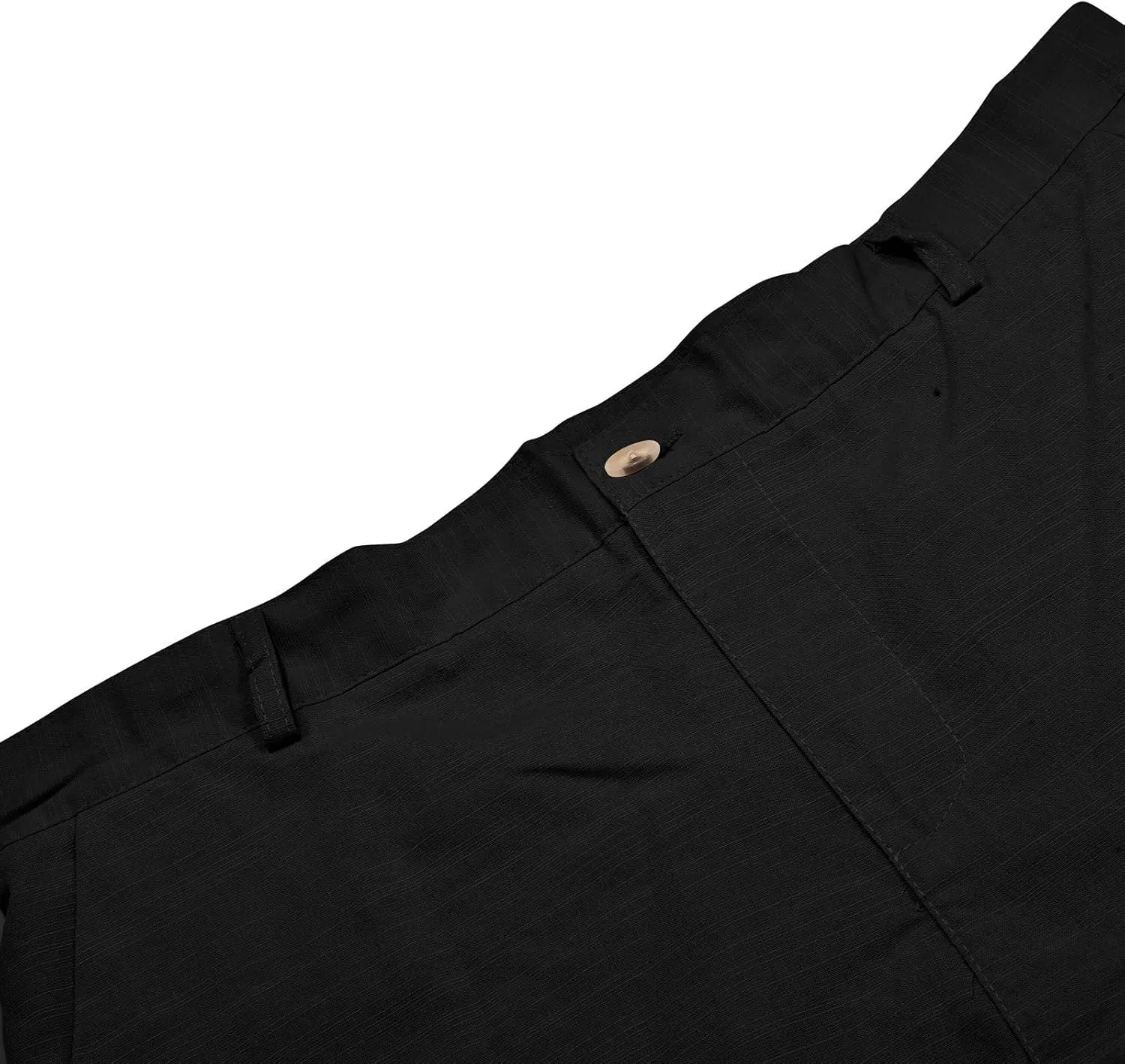 Bermuda Shorts for Men Mid Waisted Dressy Flat Front Straight Leg Button Shorts Causal Summer Beach Slim Fit Short Pants