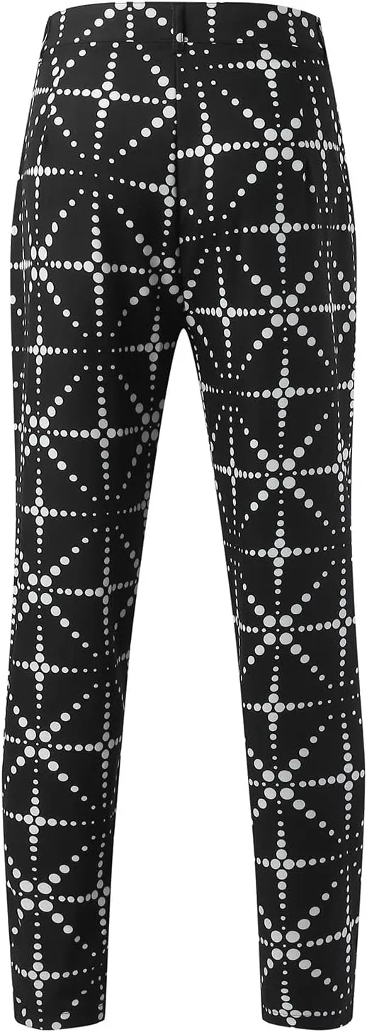 BIFUTON Mens Dress Pants, Mens Stylish Stretch Dress Pants Slim Fit Skinny Chino Pants Mens Party Business Golf Casual Slacks