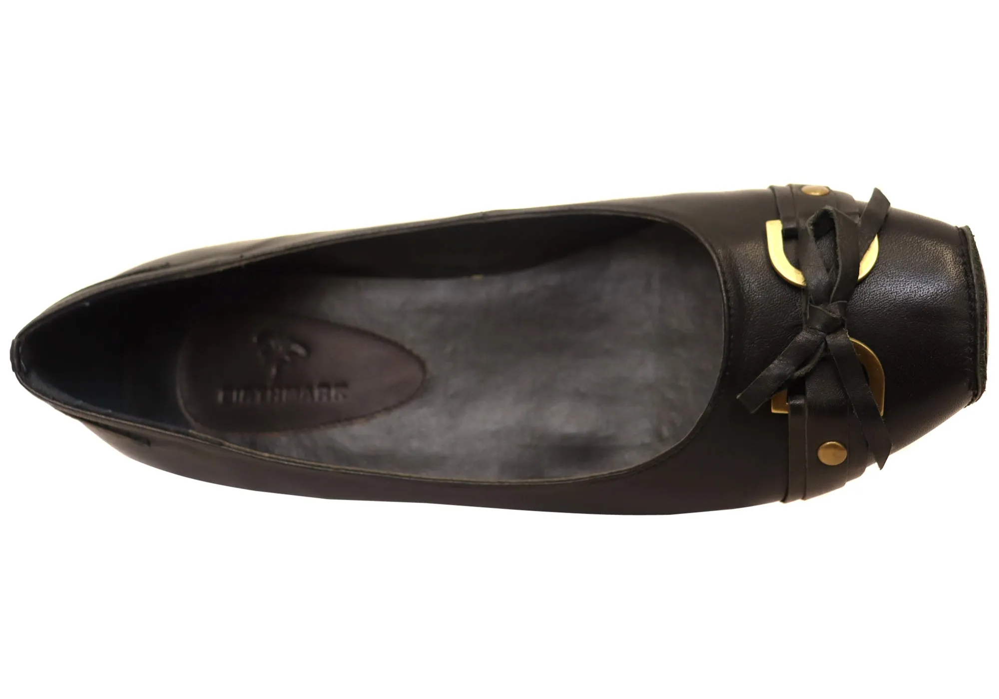 Birthmark Quaz Womens Leather Comfortable Shoes