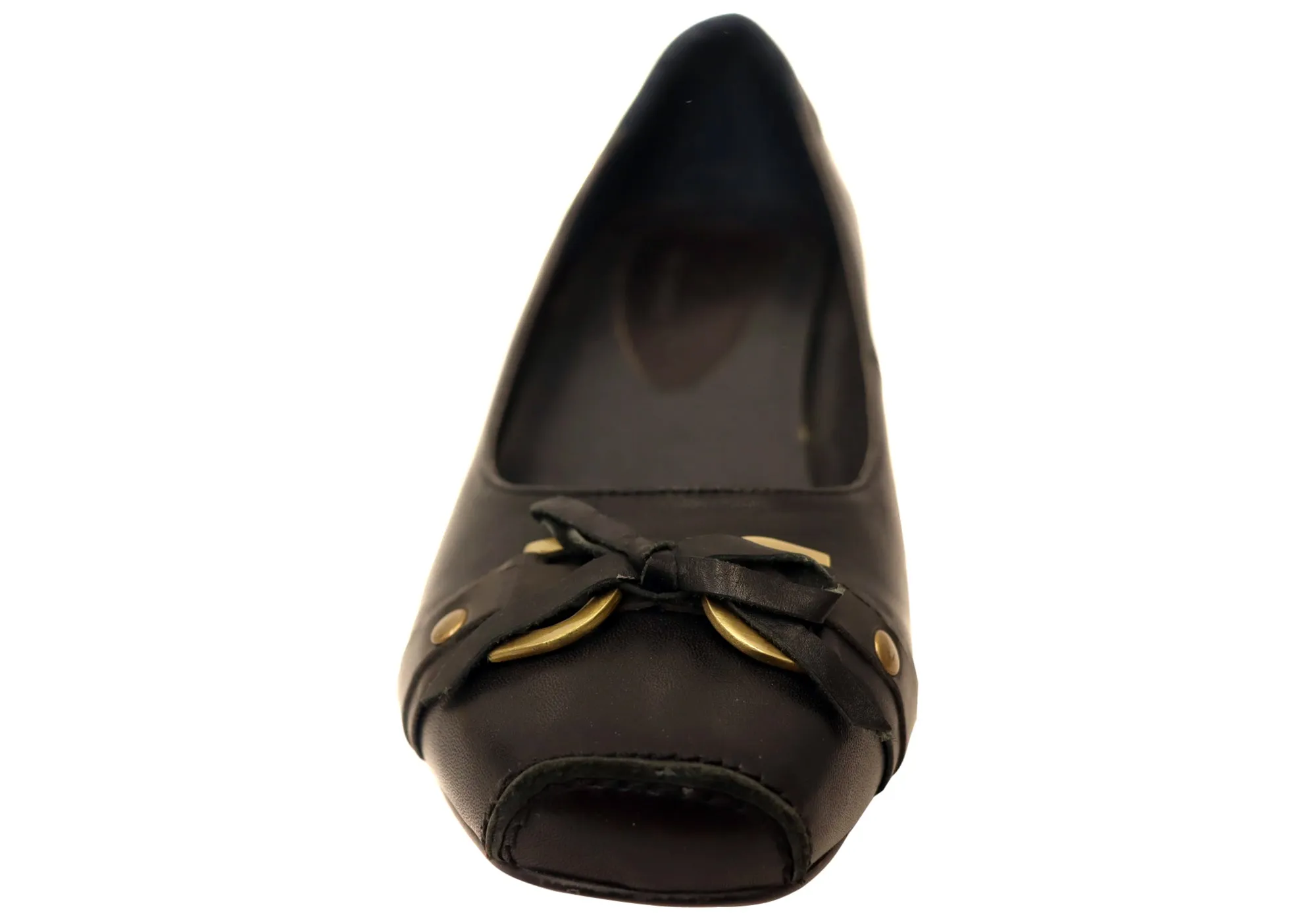 Birthmark Quaz Womens Leather Comfortable Shoes