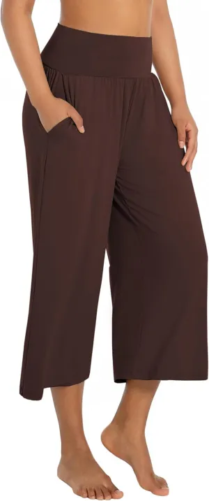 BUBBLELIME 20"/27"/29"/31"/35" Women's High Waist Casual Wide Leg Yoga Pants Cozy Loose Comfy Lounge Sweatpants with Pockets