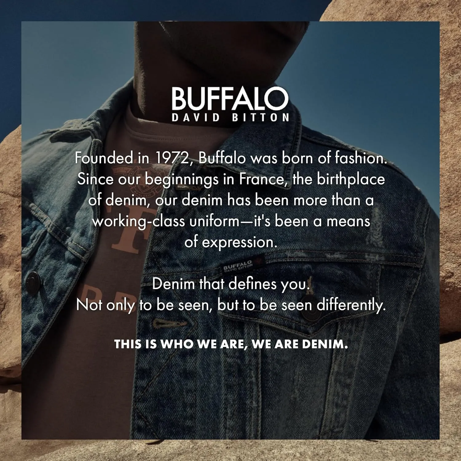 Buffalo David Bitton Men's Relaxed Straight Leg Driven Jean with Stretch Fabric