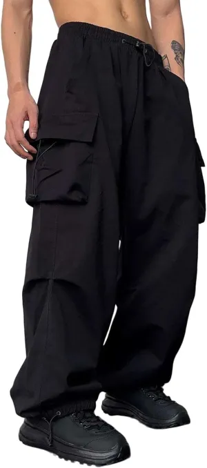 Cargo Pant for Men Big and Tall Casual Joggers Athletic Pant Flex Stretch Loose Straight Sweatpants Work Hiking Pant