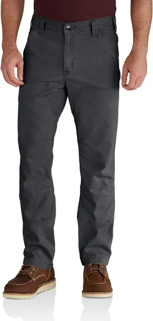 Carhartt Men's Relaxed Straight Rigby Double-Front Dungaree, Shadow, 36W X 34L