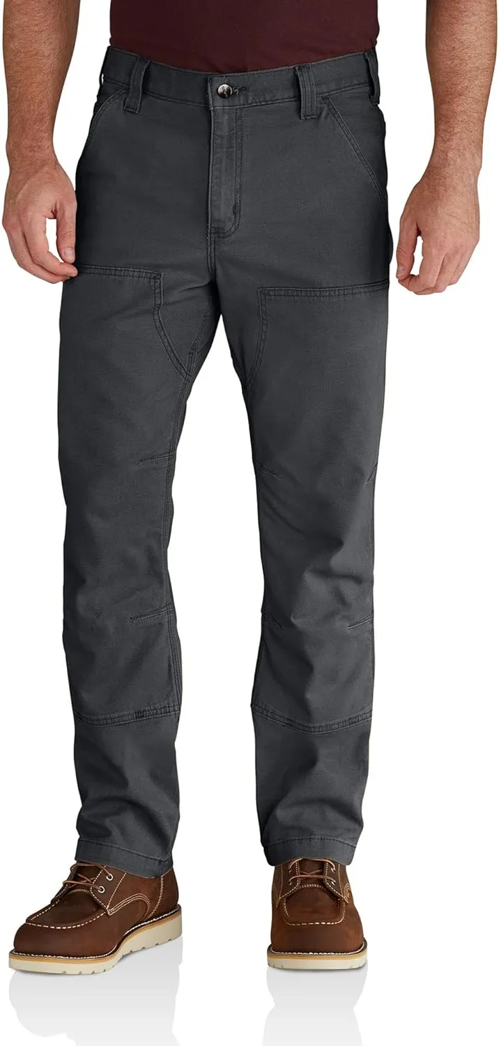 Carhartt Men's Relaxed Straight Rigby Double-Front Dungaree, Shadow, 36W X 34L