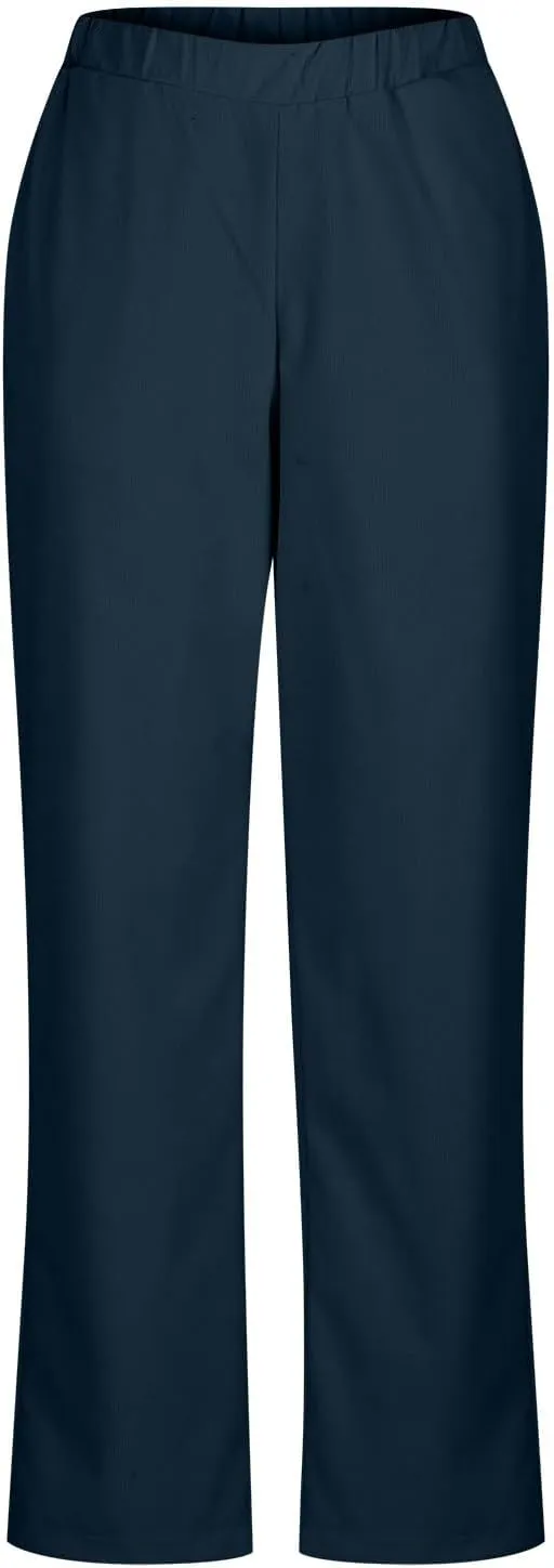 Casual Corduroy Pants for Women Solid Elastic High Waist Pants Loose Comfy Straight Leg Pants Loose Comfort Trousers
