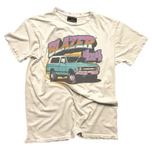 Chevy Blazer Tee (Antique White   Blue)