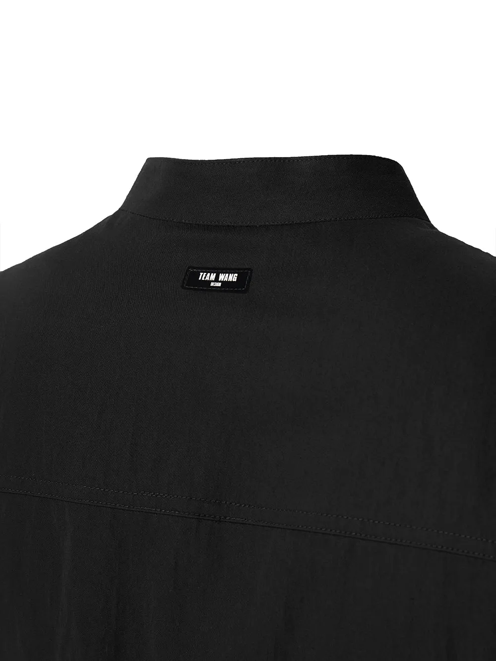 Choice Banded Collar Shirt (Black)