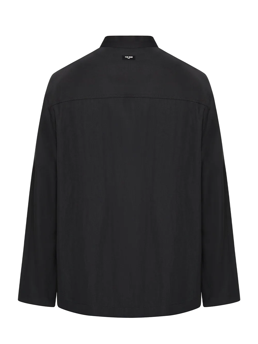 Choice Banded Collar Shirt (Black)