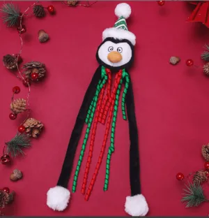 Christmas Penguin Style Cat Teaser Toy