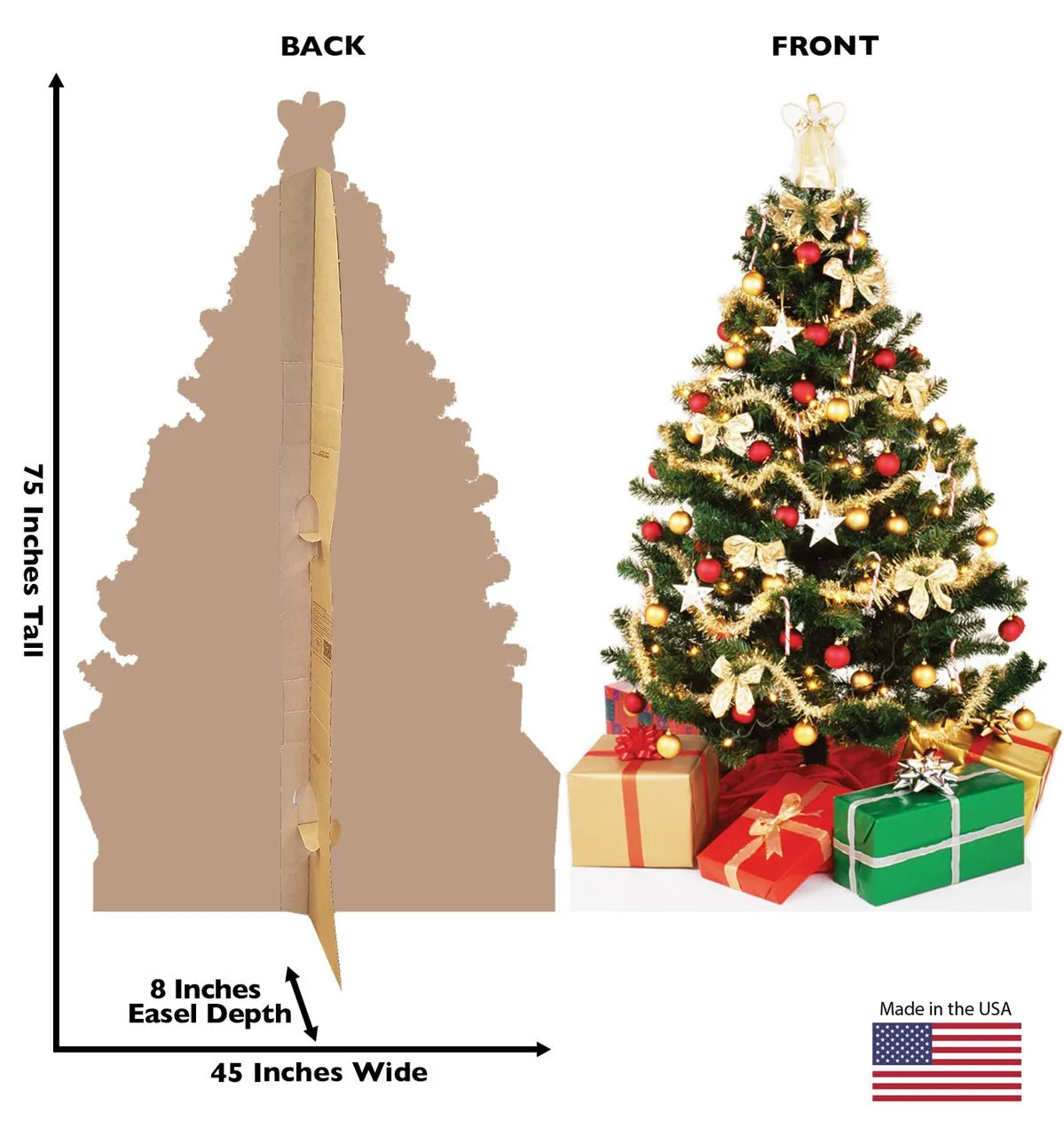 Christmas Tree - Cardboard Cutout