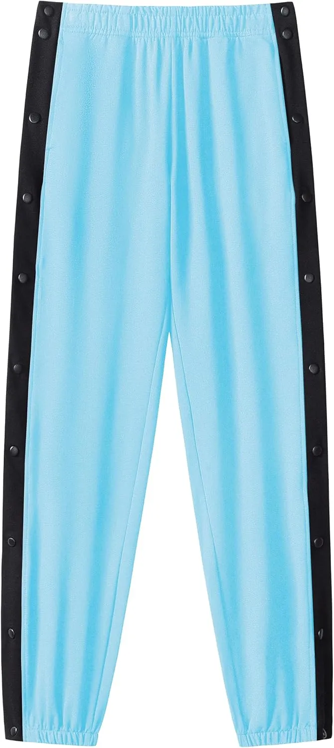 Chrisuno Women's Sweatpants Tear Away Joggers Athletic Workout Sweat Pants