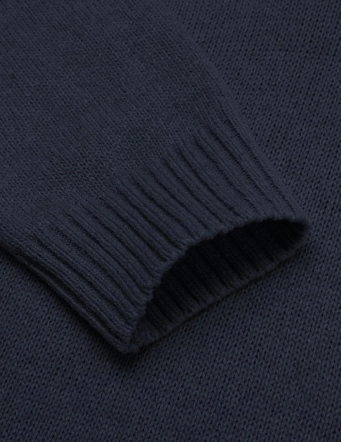 COOFANDY Men's Shawl Collar Pullover Sweater Relaxed Fit Casual Cotton Cable Knit Sweaters with Pockets