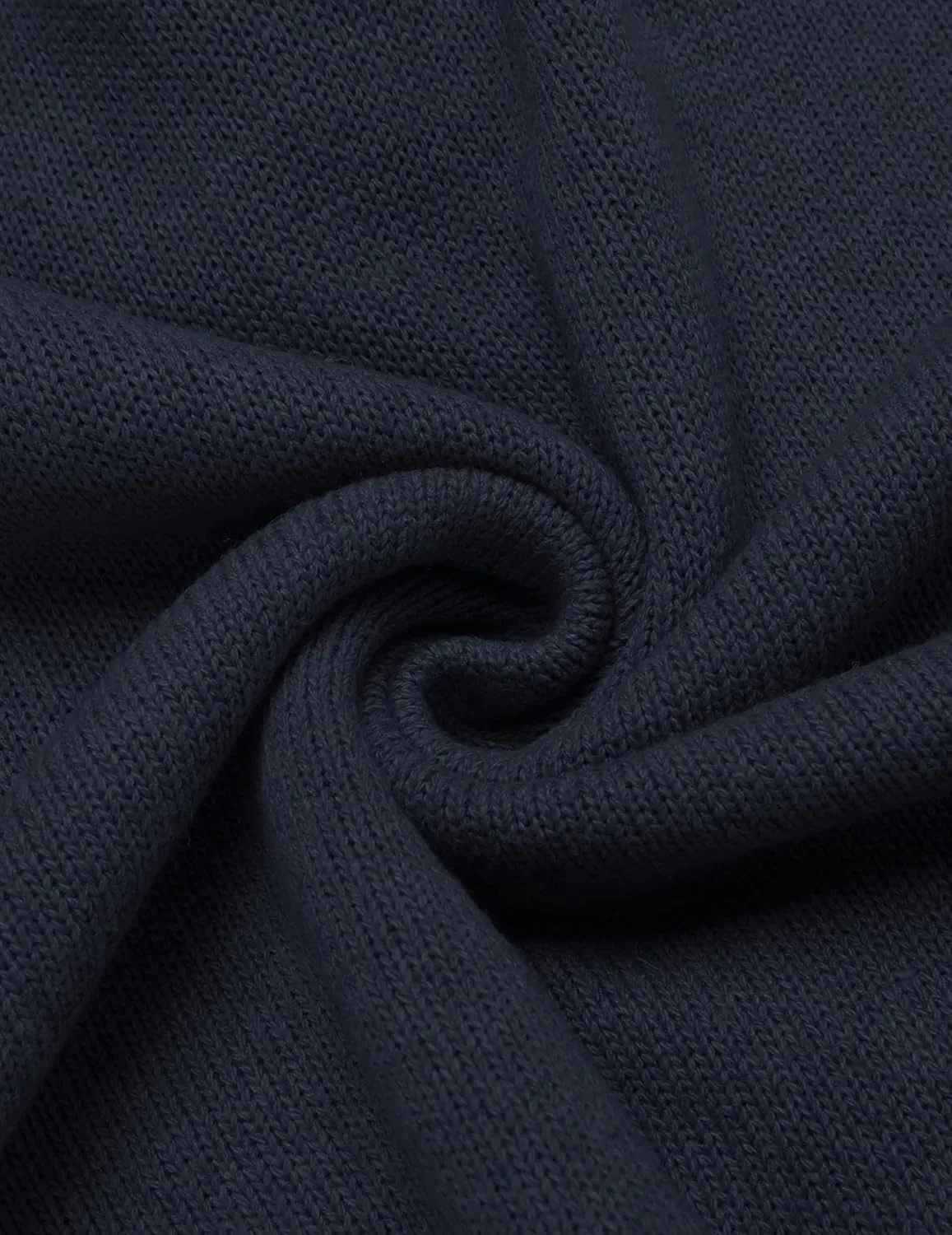 COOFANDY Men's Shawl Collar Pullover Sweater Relaxed Fit Casual Cotton Cable Knit Sweaters with Pockets