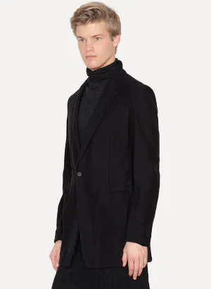 Cotton Compact Knit Blazer