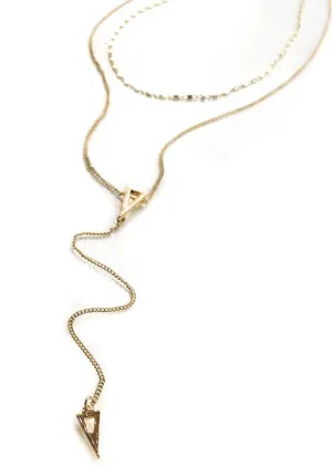 Don't Look Down Layered Delicate Necklace