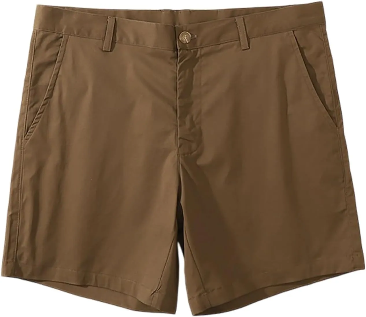 Dressy Short Pants for Men Cotton Slim Fit Mid Waist Flat Front Shorts Stretchy Causal Summer Dailywear Leisure Short Pants