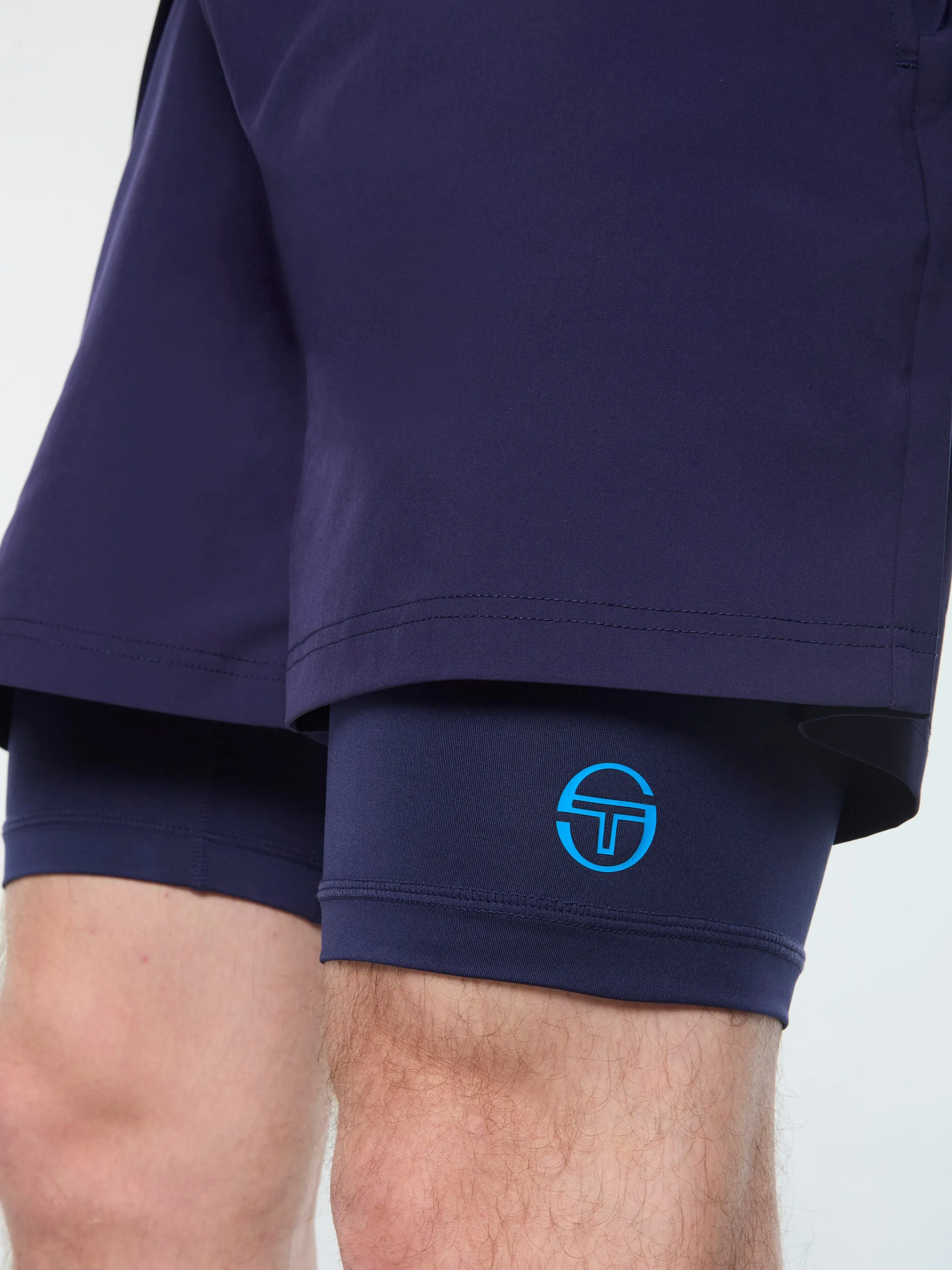 Elio Tennis Short- Eclipse