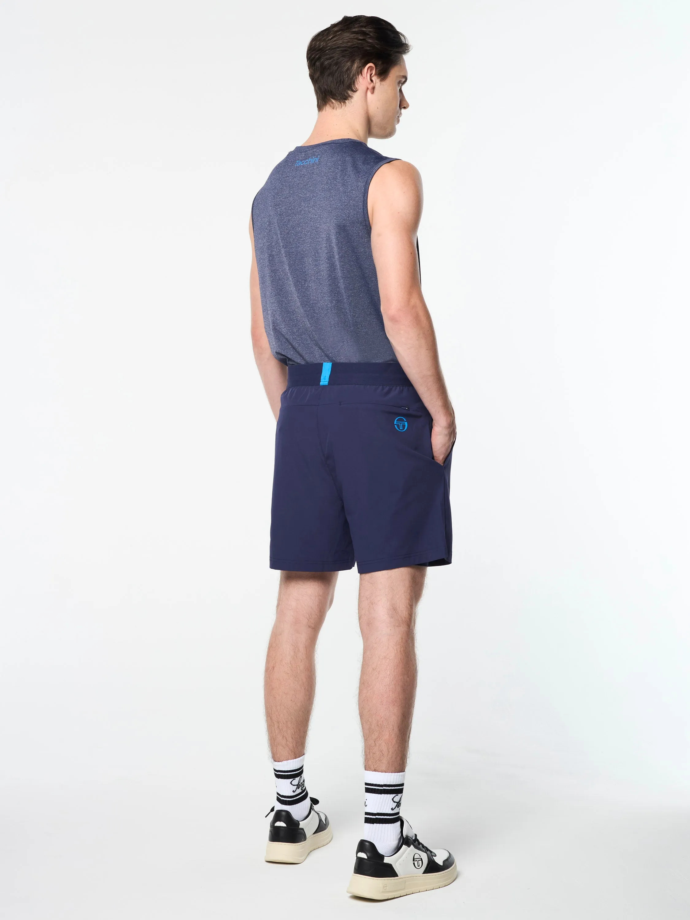 Elio Tennis Short- Eclipse
