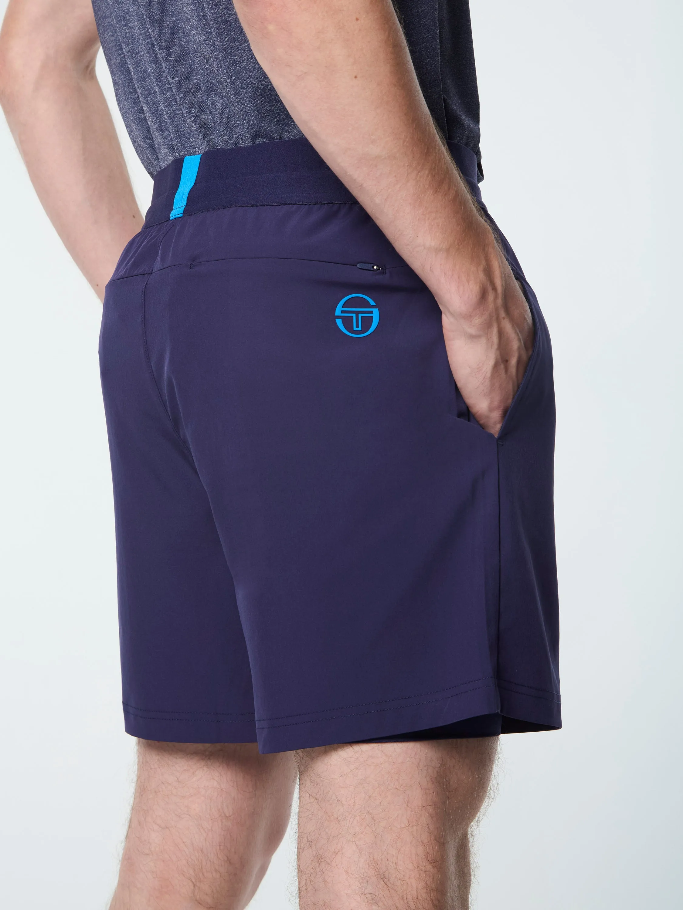 Elio Tennis Short- Eclipse